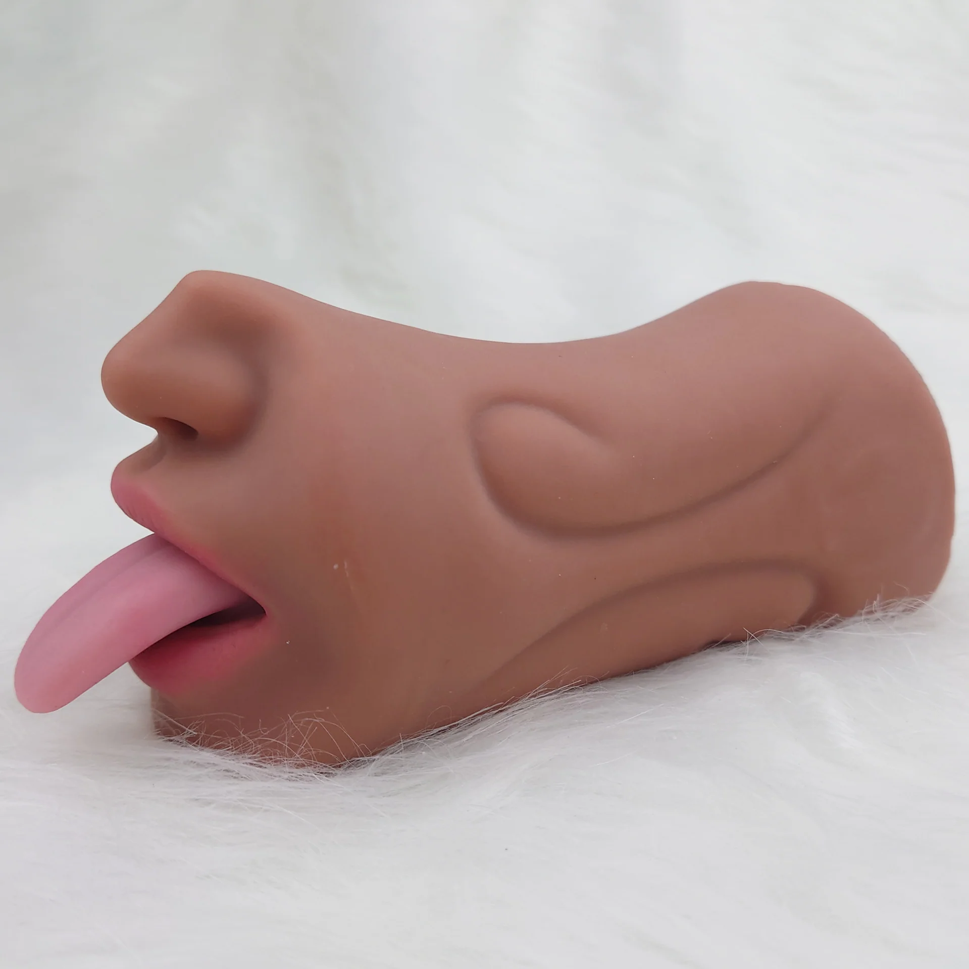 1.06Lb Pocket Pussy Realistic Mouth with 3D Teeth and Tongue male stroker - Image 8