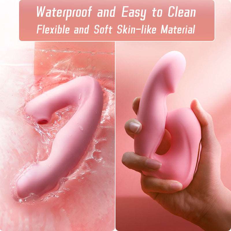 10-Speed Vibrating Suction Thumping Female Masturbator - Image 3