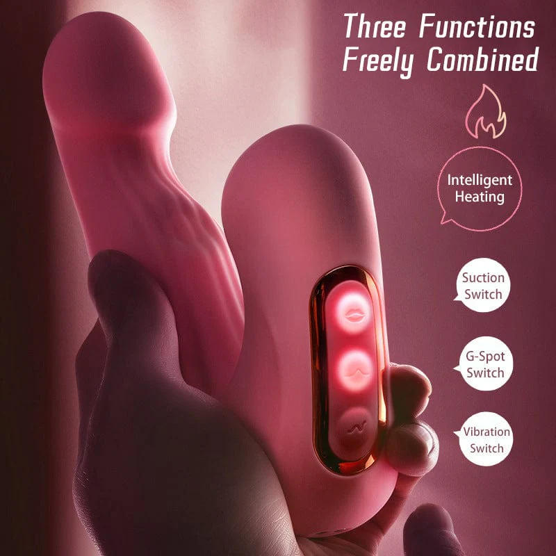10-Speed Vibrating Suction Thumping Female Masturbator - Image 5