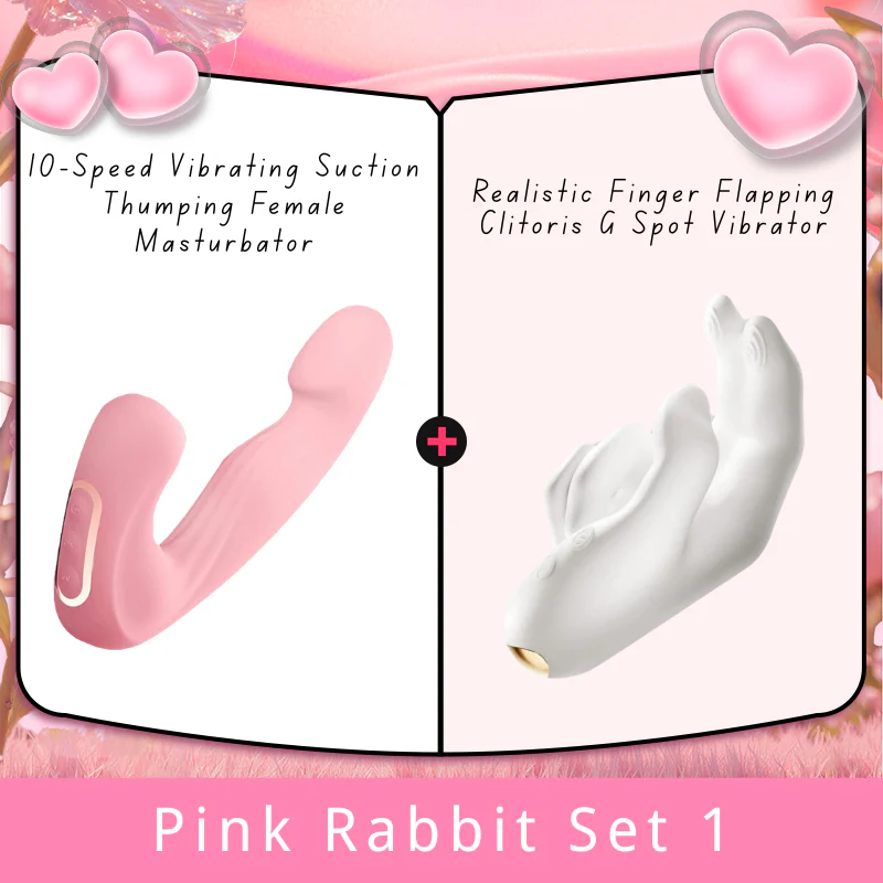 10-Speed Vibrating Suction Thumping Female Masturbator - Image 8