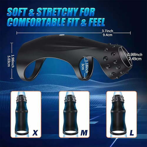 10 Vibrating Cock Ring G-spot Stimulator With Remote Control - Image 6