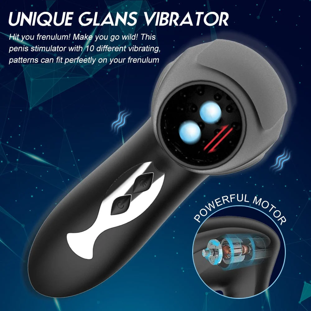 Men's USB Rechargeable Vibration Masturbation - Image 3