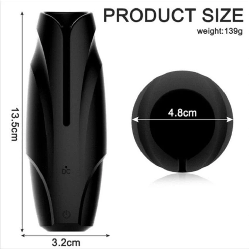 Rechargeable Silicone Electric Penis Exercise Mortar Masturbator - Image 3