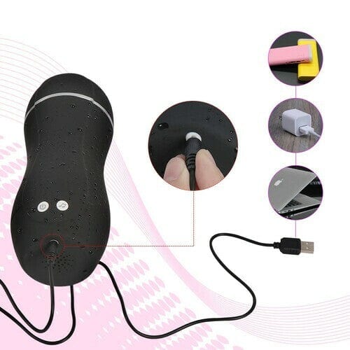 10 Vibrations Pussy Pocket Moaning Male Masturbators - Image 4