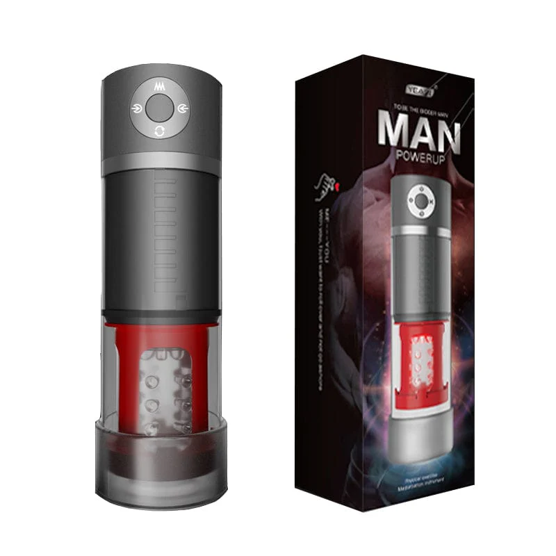 Male Automatic Telescopic Rotation Masturbation Cup - Image 6