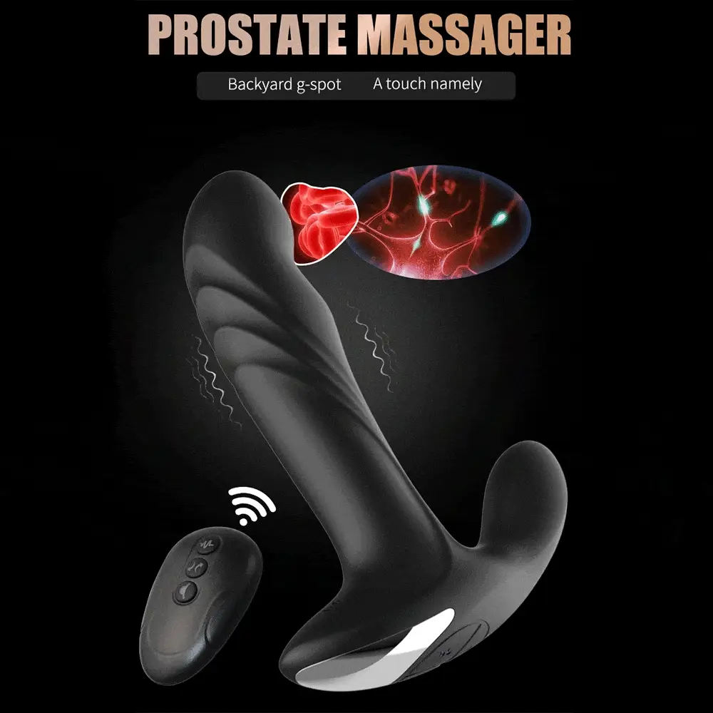 Wireless Remote Control 7 Frequency Vibrating Prostate Massager - Image 3