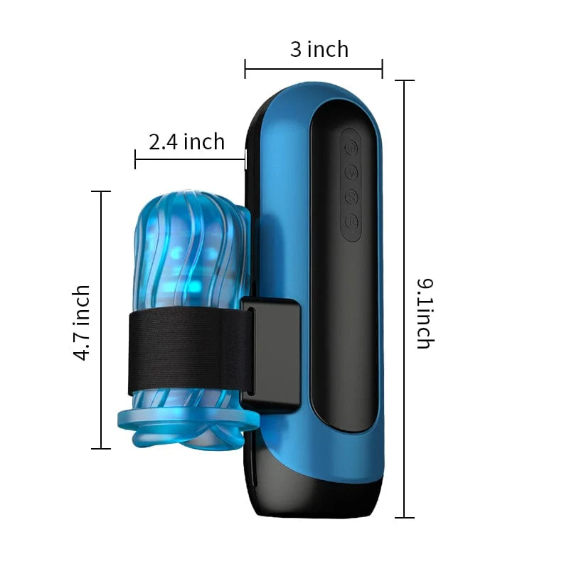 Auto Thrusting Vibrating Stroker Male Masturbator - Image 6