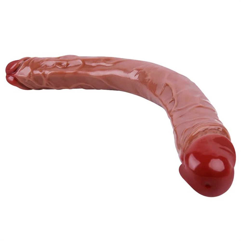 15.5 Inch Double-Ended Artificial Dildo - Image 9