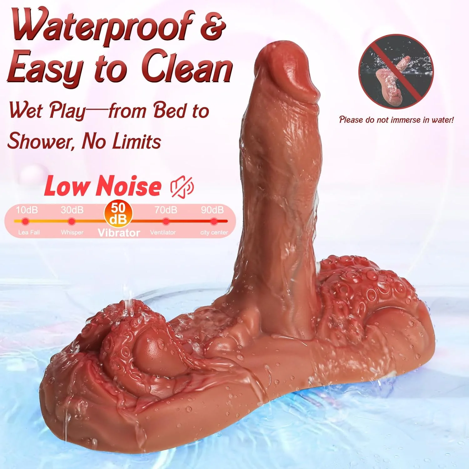 4 in 1 Sit and Ride Monster Dildo Vibrator with Remote Control - Image 7