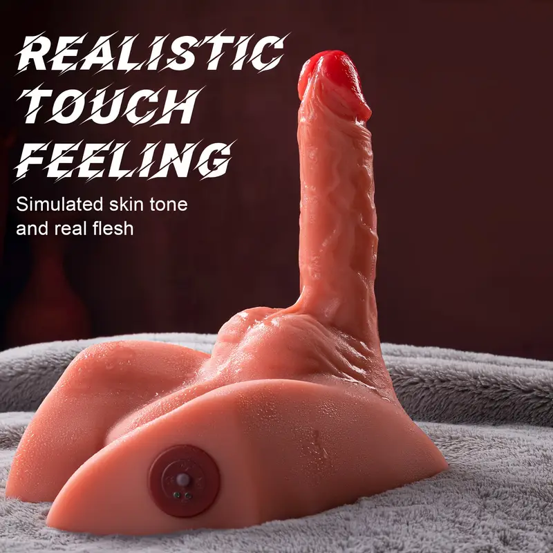 5.66Lb Male Half Torso Sex Doll with Thrusting Dildo & Tight Anus - Image 3
