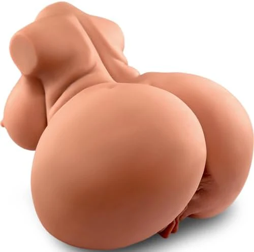 8.6LB BBW Fat Brown Sex Doll with Pussy Ass Male Stroker - Image 13