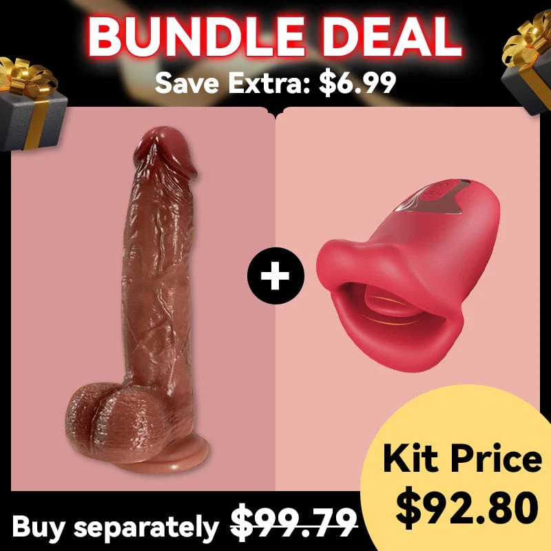 9 Vibrating 3 Telescoping Swing Realistic Dildo Vibrator 8.86 Inch - Image 8