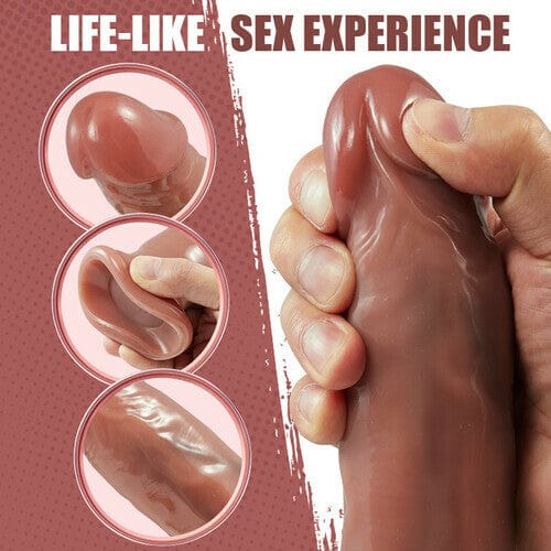 9.17In 5 Beads Rotating Swing 8 Vibrating Dildo remote control - Image 6