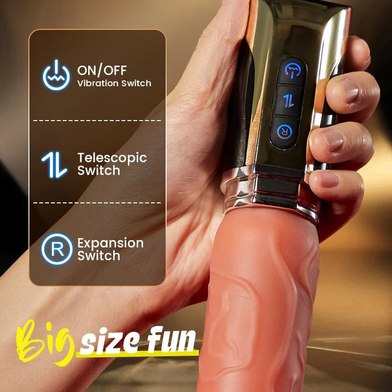 9.25in Expansion Unlimited Play Inflatable Dildo - Image 7