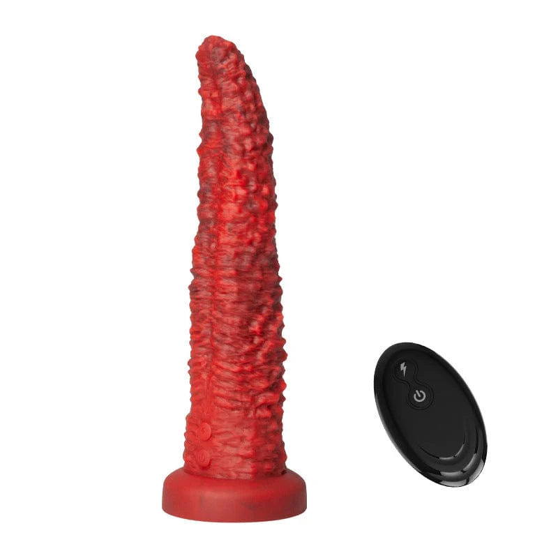 9.5-inch Realistic Monster Tongue Thrusting Dildo Vibrator With Remote Control - Image 7