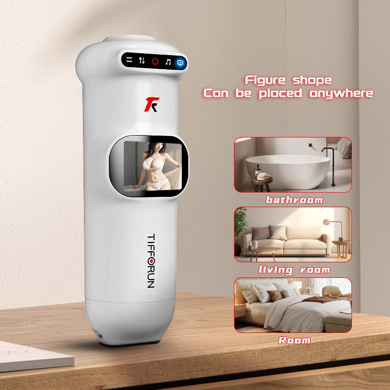 9-Frequency Telescopic 9-Frequency Vibration UFO Masturbation Cup - Image 2