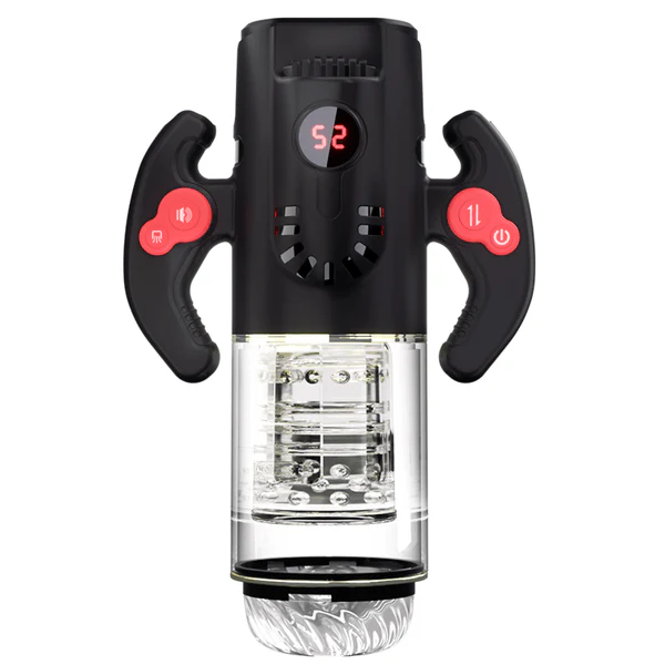 Titanium Warrior Pro Sucking Rotating Thrusting Male Masturbator - Image 7