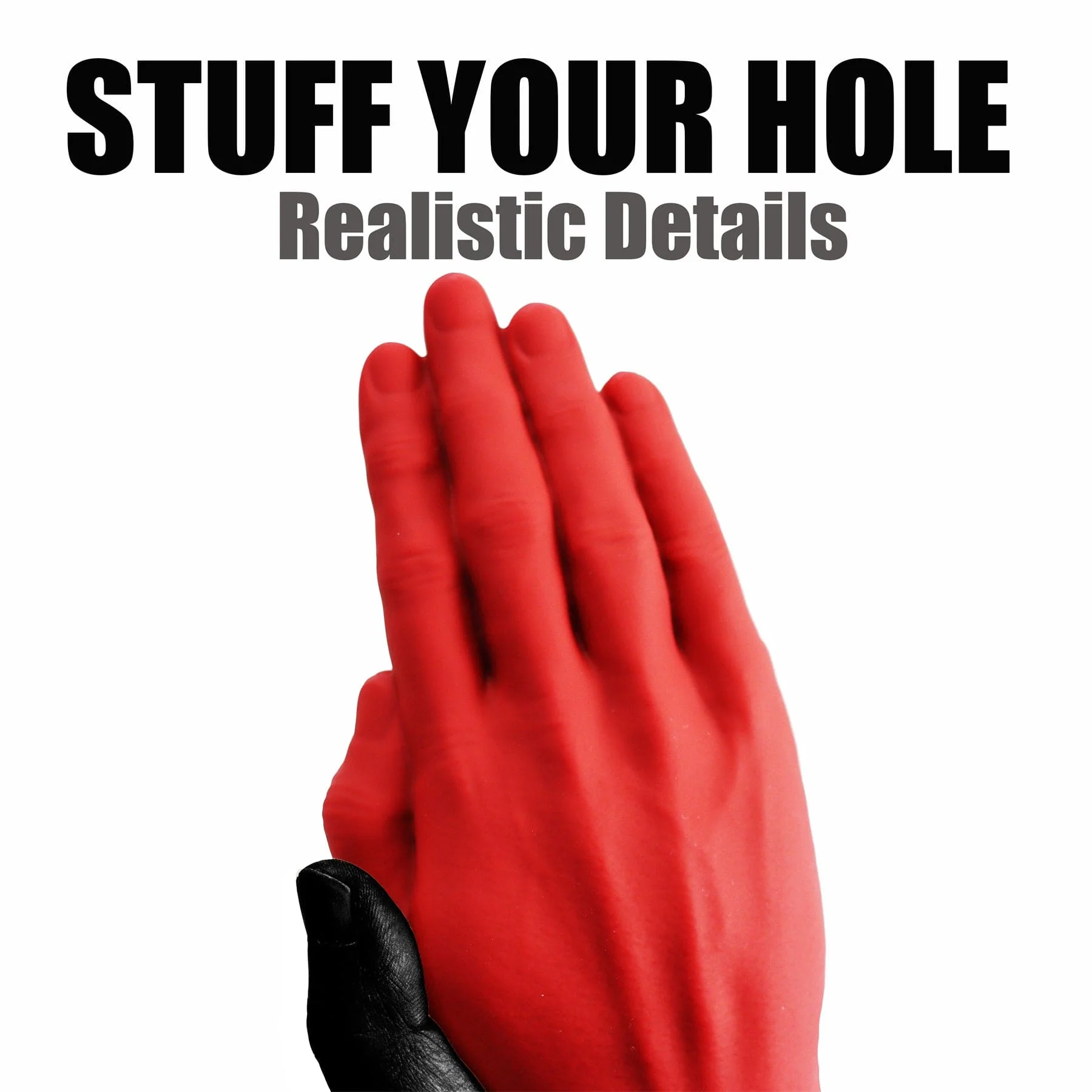 AIMITEX Giant Penis Liquid Silicone Dildo Butt Plug SM Sex Toy - Image 5