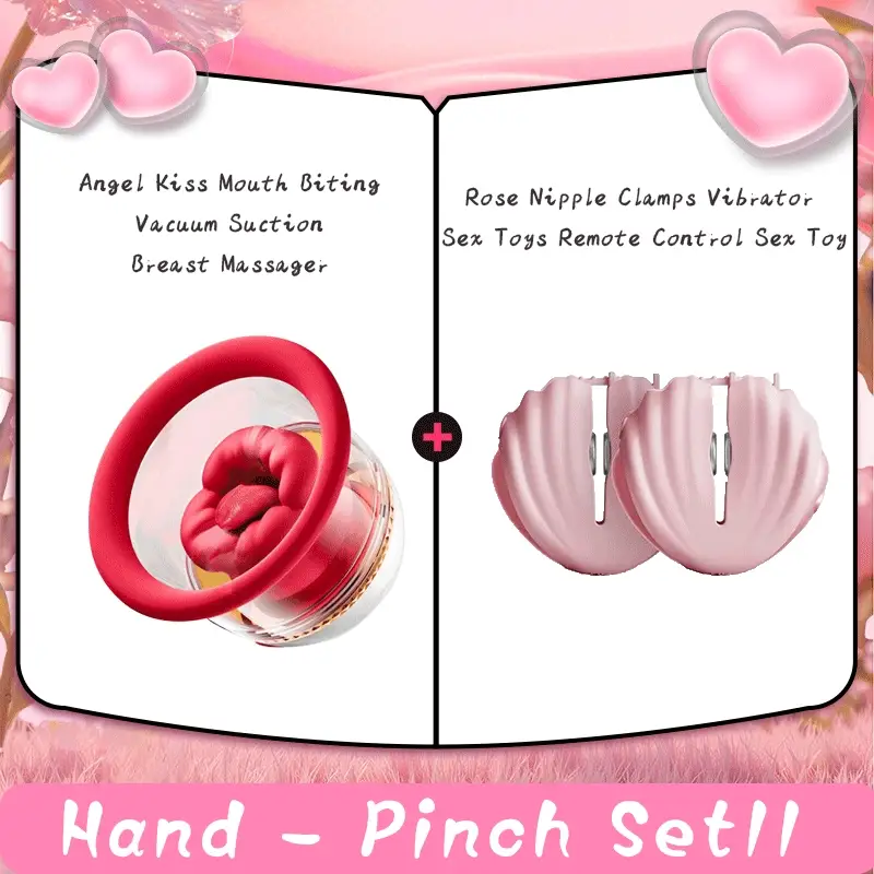 Angel Kiss Mouth Biting Vacuum Suction Breast Massager - Image 14