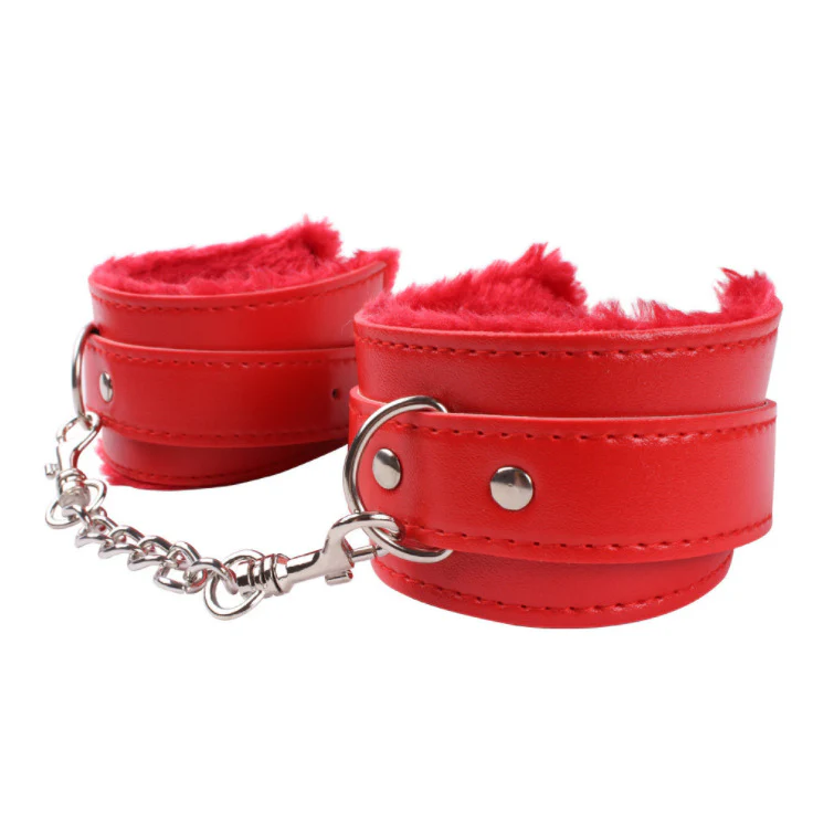 BDSM Adjustable Handcuffs Ankle Bracelets - Image 2