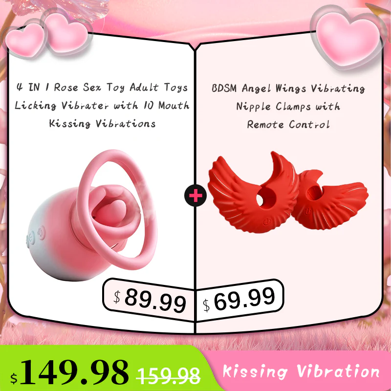 BDSM Angel Wings Vibrating Nipple Clamps with Remote Control - Image 17