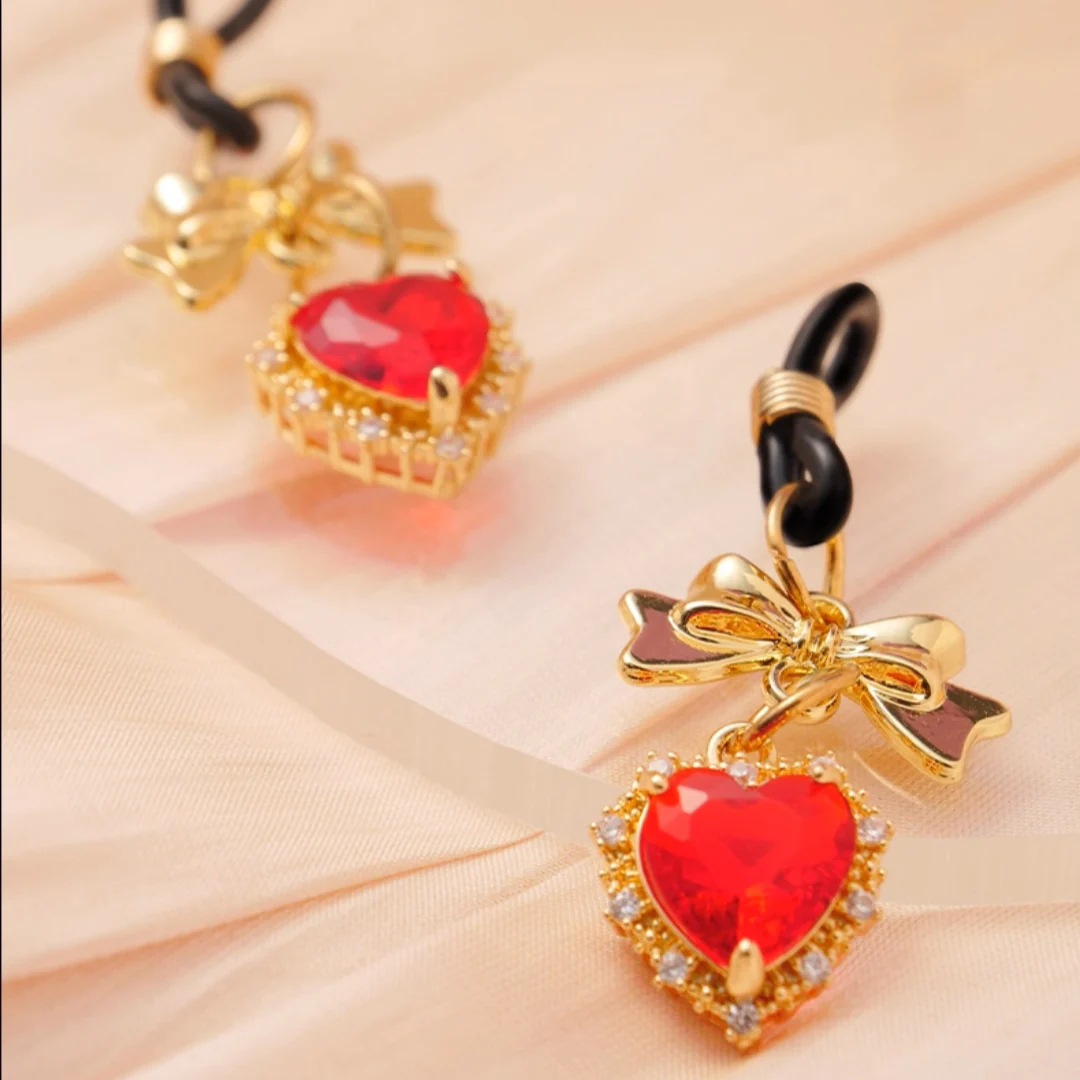 BDSM Heart - Shaped Nipple Clamps Bells - Image 2