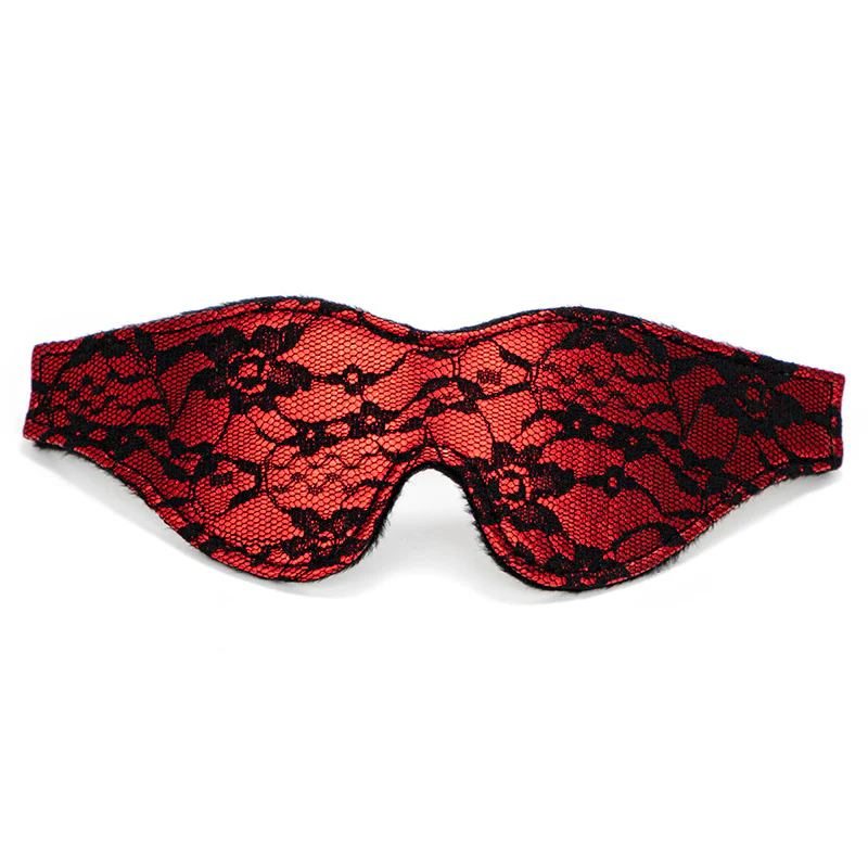 BDSM Lace Plush Blindfold