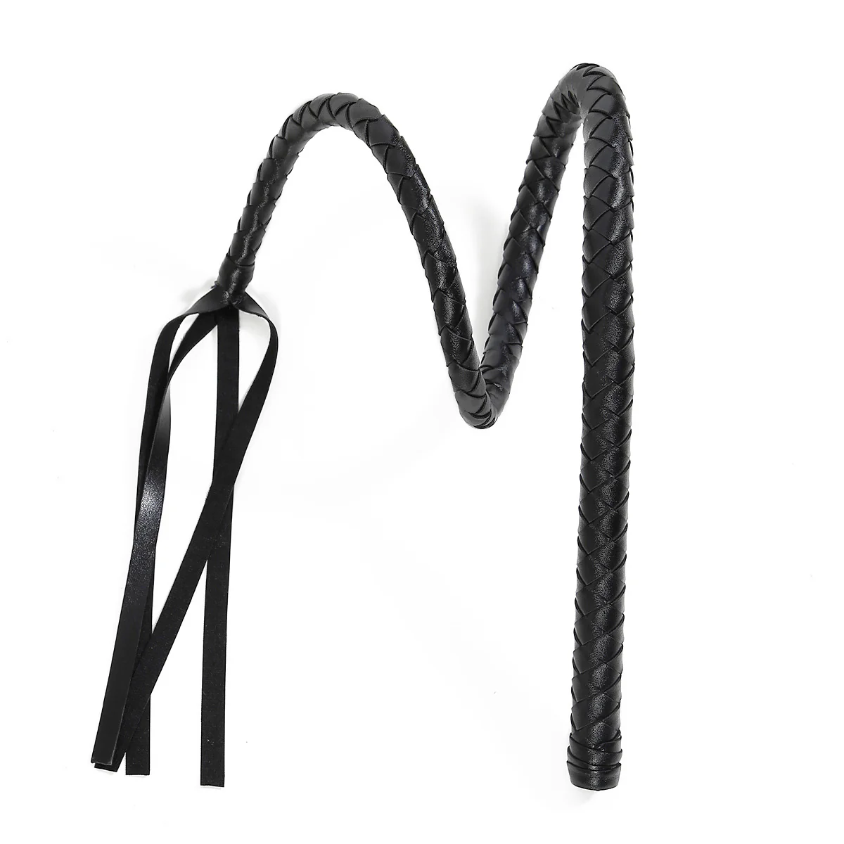 BDSM PU Leather Bondage Sex Whip For Couple - Image 2
