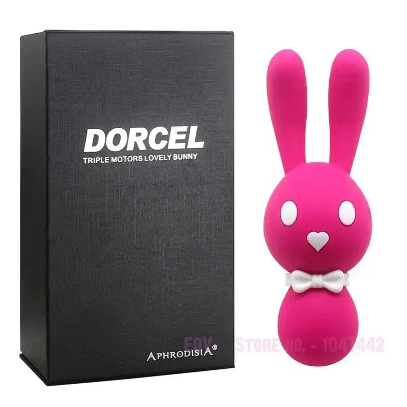 Bunny Vibrator Nipple Clamps Estimulador Clitoris Vibrator - Image 4