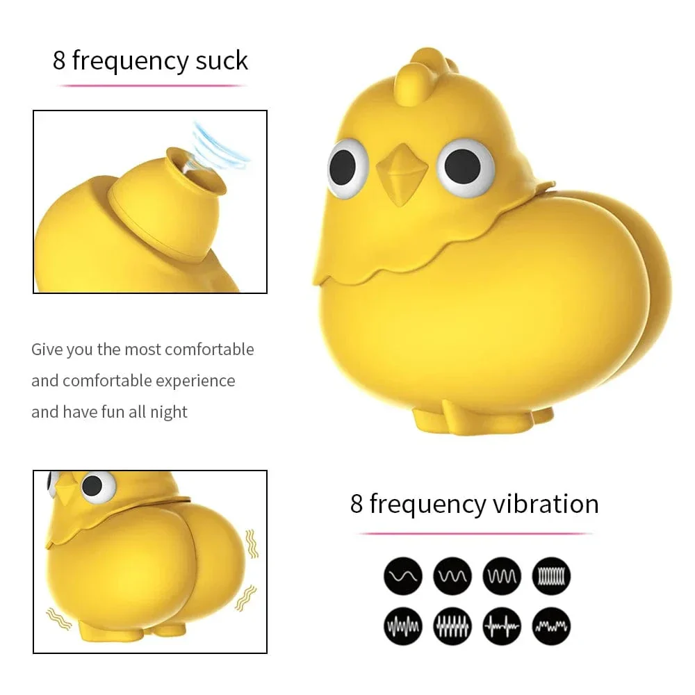 Chicken Sucking Vibrator Clitoris Stimulator Sex Toy For Woman - Image 2
