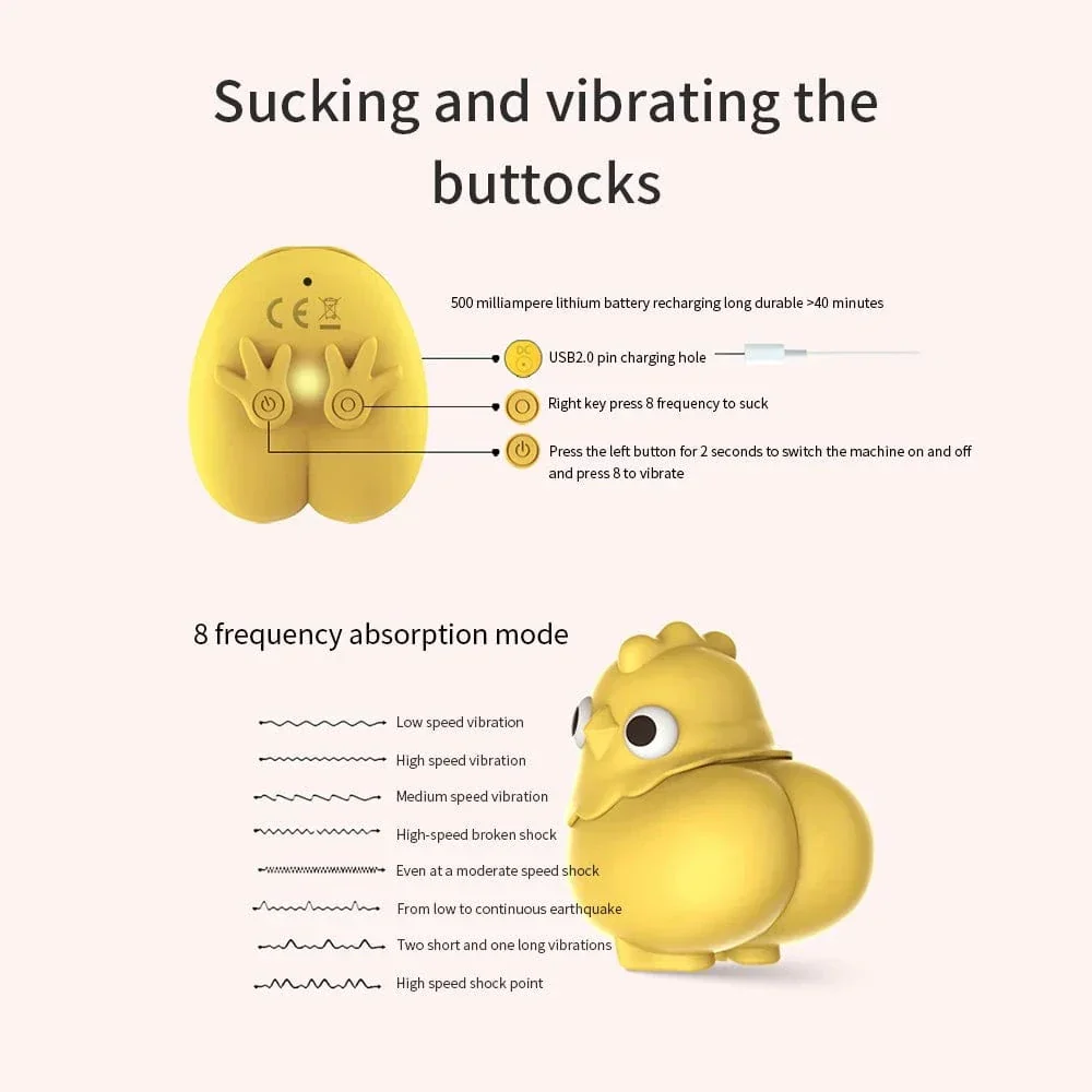 Chicken Sucking Vibrator Clitoris Stimulator Sex Toy For Woman - Image 4