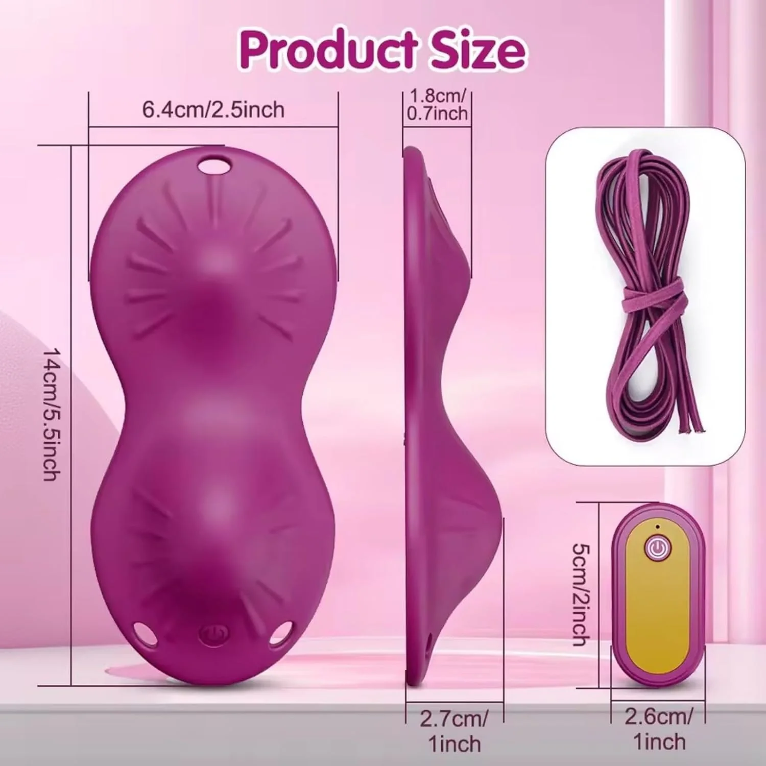 Cushion Vibrator for Women Clitoris Stimulator Anal Vibrator - Image 9