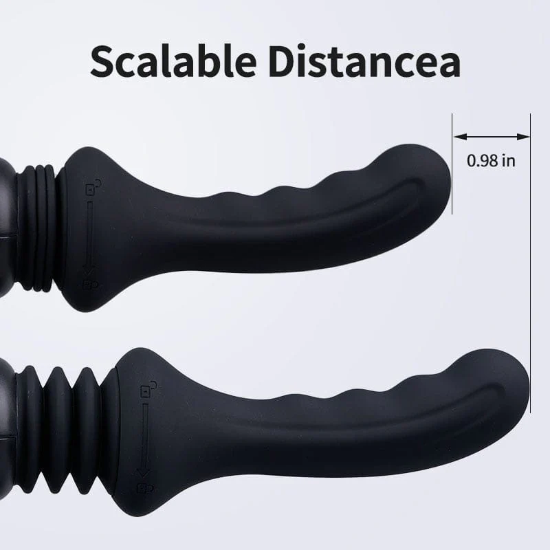 Dark Knight - 13.39In Powerful Vibrating Auto Thrusting Dildo Machine - Image 5