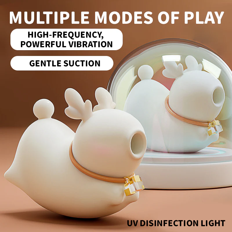 Deer Kiss Suction and Tapping Vibrator - Image 3