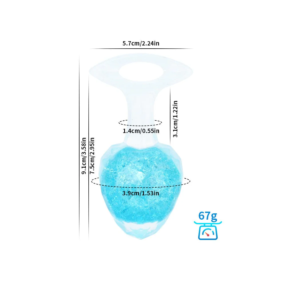 Diamond Crystal Rainbow Wearable Butt Plug Anal Sex Toy - Image 23
