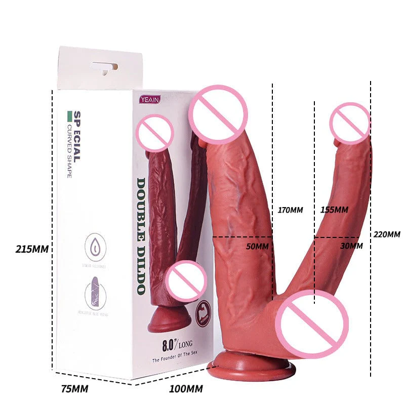 Dildo Liquid Silicone Super Soft Simulation Penis Sex Masturbator - Image 2