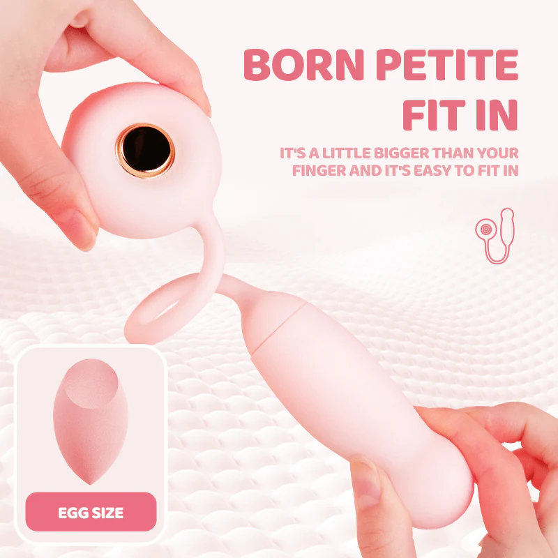 Donut 9 Frequency Vibrating Stretchable Heated Female Vibrator - Image 4