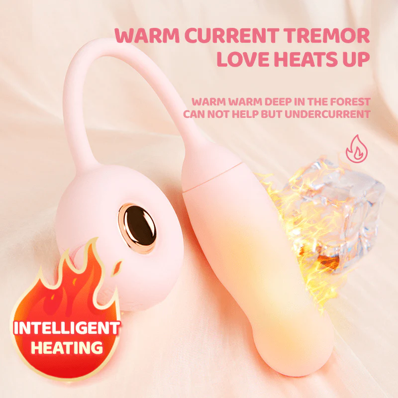 Donut 9 Frequency Vibrating Stretchable Heated Female Vibrator - Image 5
