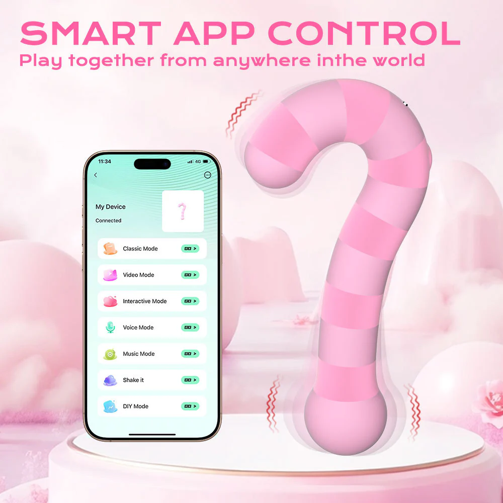 Double-headed Vibrating G-spot Clitoral Vibrator With APP Control - Image 4