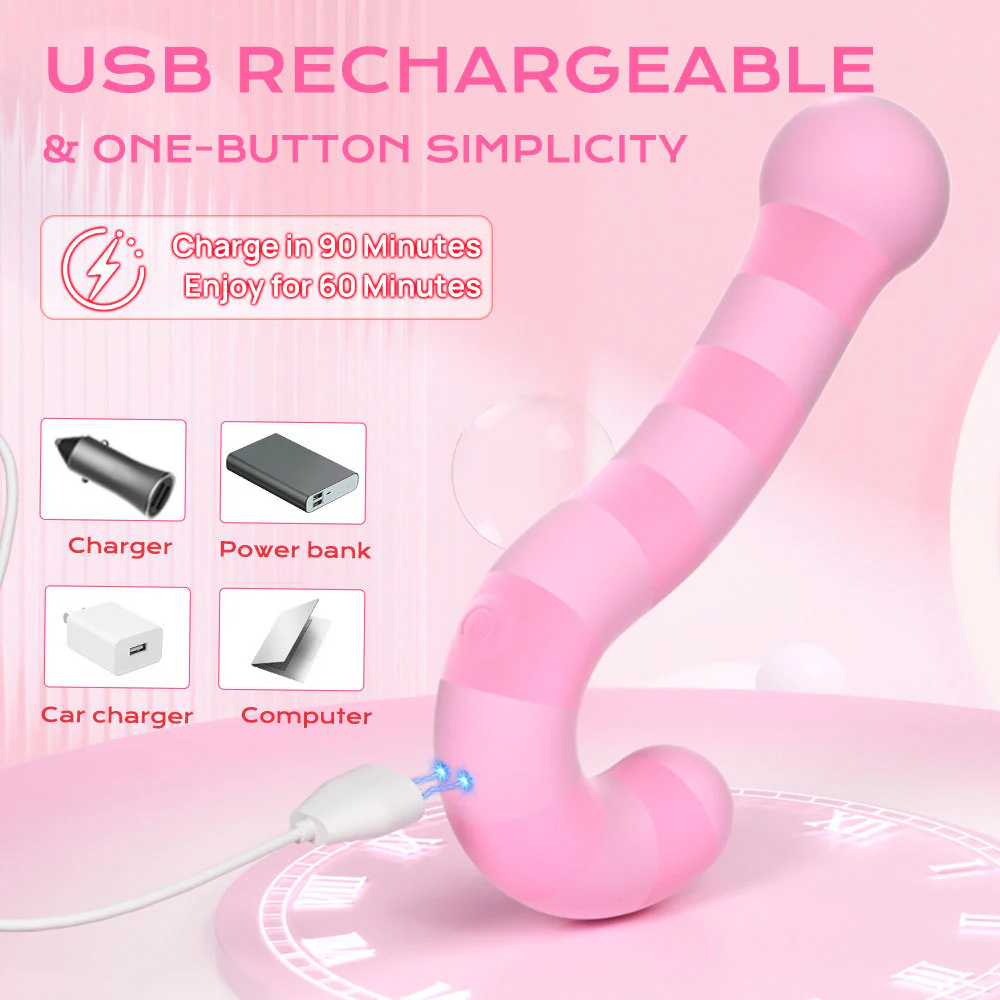 Double-headed Vibrating G-spot Clitoral Vibrator With APP Control - Image 7