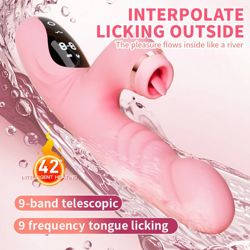 Electric Heated Vibrator Automatic Sucking Thrusting Machine For Women - Image 4