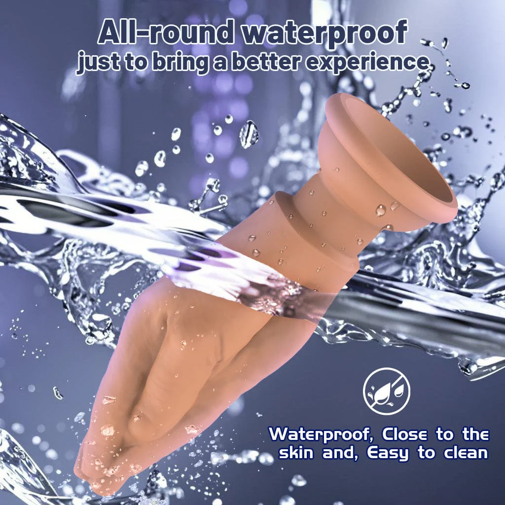 Finger Shaped Vibrating Anal Plug Fantasy Dildo Plug - Image 6