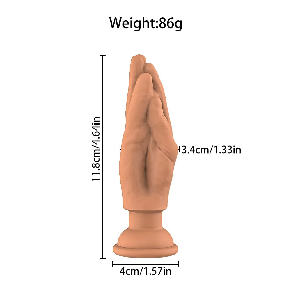 Finger Shaped Vibrating Anal Plug Fantasy Dildo Plug - Image 7