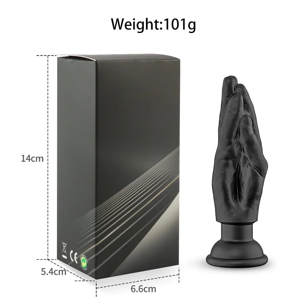 Finger Shaped Vibrating Anal Plug Fantasy Dildo Plug - Image 9