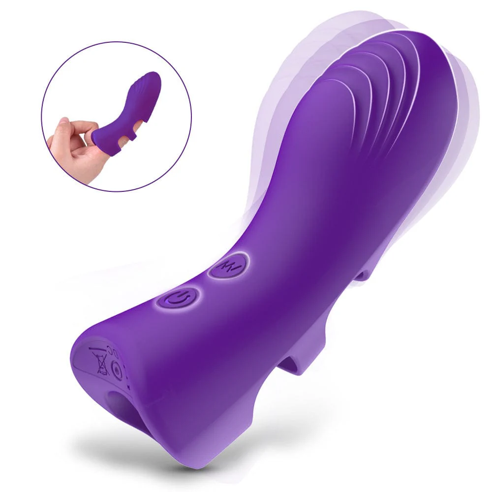 Finger Vibrator Clitoral G Spot Massager with 10 vibration For Couple Foreplay - Image 9