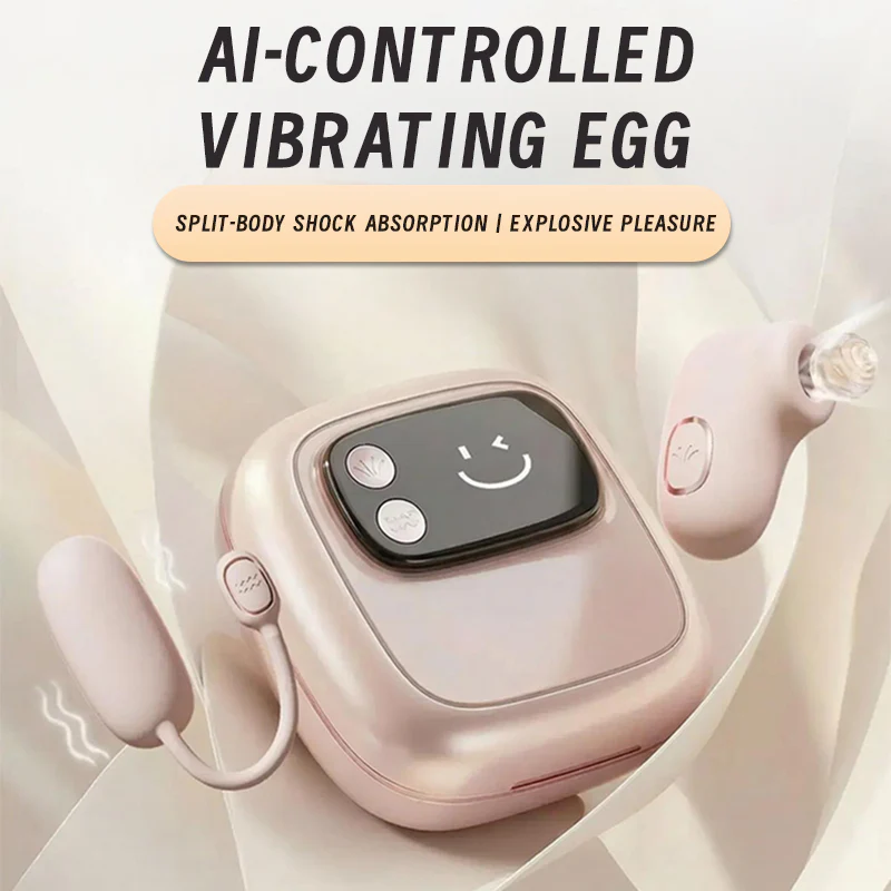Foldable Smart Suction & Vibrating Egg Set - Image 2