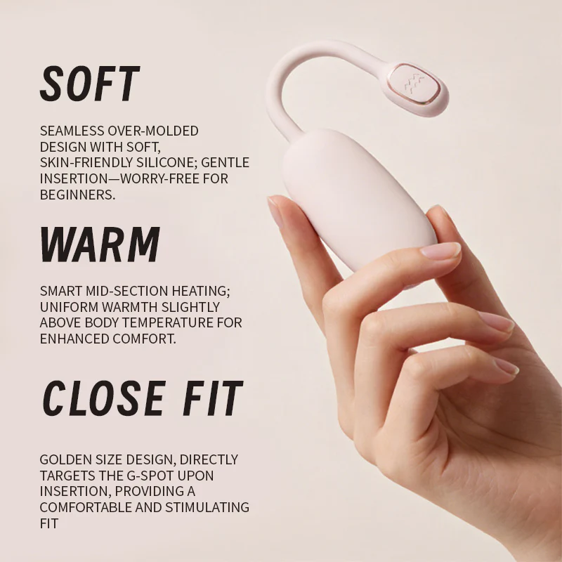 Foldable Smart Suction & Vibrating Egg Set - Image 3