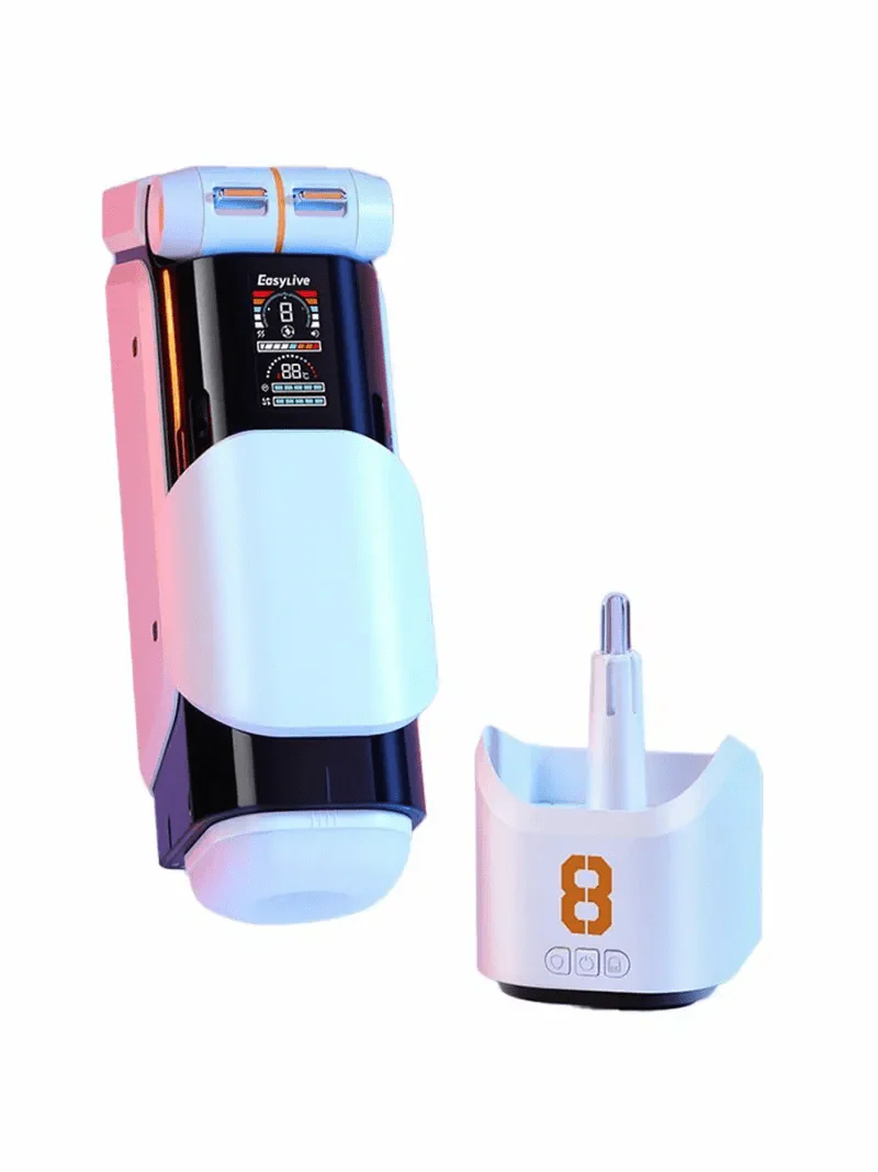 No8 8-Frequency Rotary Expansion and 5-Frequency Vibration Male Masturbator Powered by Easylive - Image 5