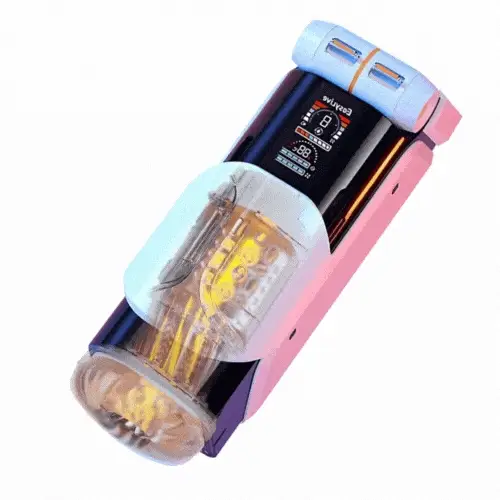 No8 8-Frequency Rotary Expansion and 5-Frequency Vibration Male Masturbator Powered by Easylive - Image 6