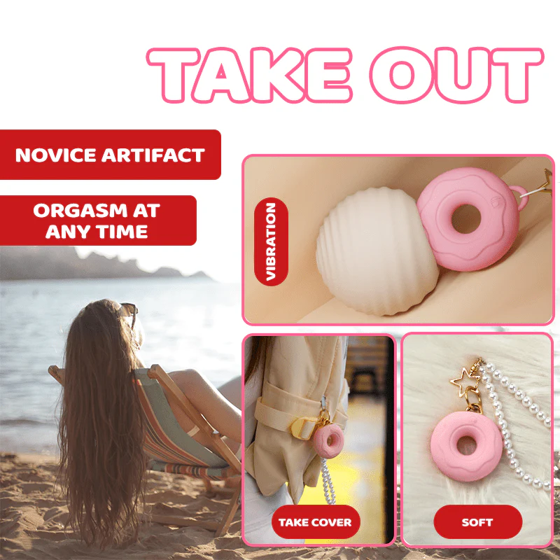 GALAKU Donut Pearl Chain APP Diving Egg Female Masturbator - Image 4
